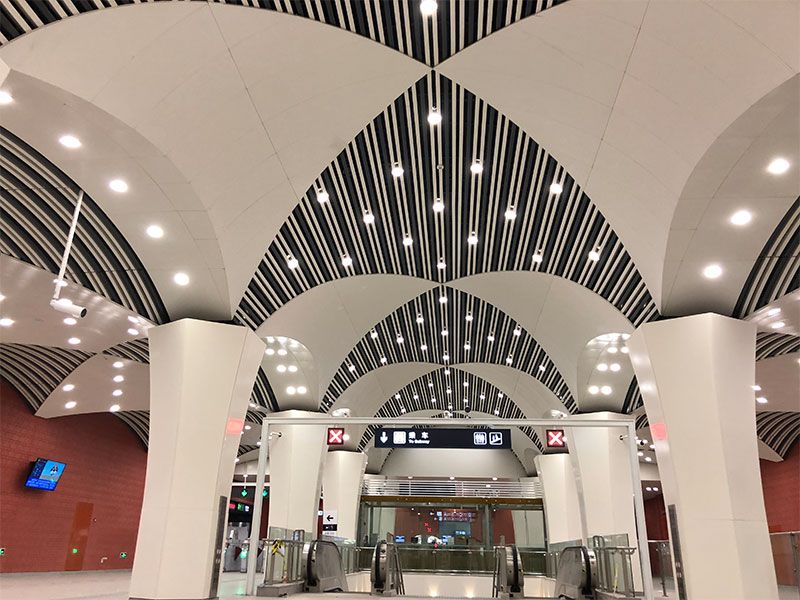 S 19M Baffle Ceiling